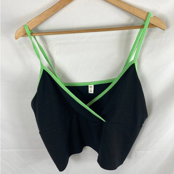 4/$25 NWT BP. Contrast Crop Organic Cotton Blend Tank - Picture 1 of 1